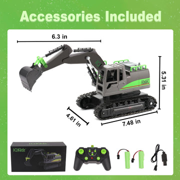 IQKidz light and sound features for immersive construction play
