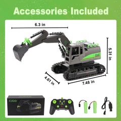IQKidz light and sound features for immersive construction play