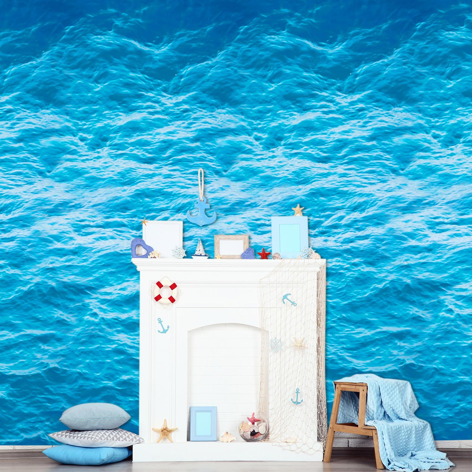 Irenare beach pool party tablecloth enhances ambiance while helping manage mess.