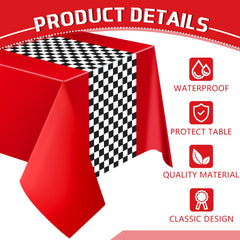 Irenare racetrack table cover 54x108 inches for large banquet tables.