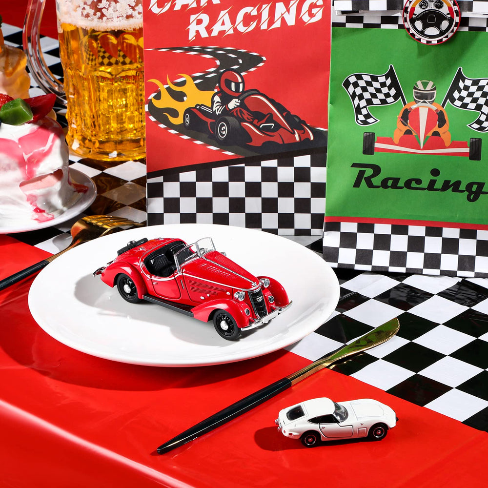 Irenare retro racing design tablecovers add vintage flair