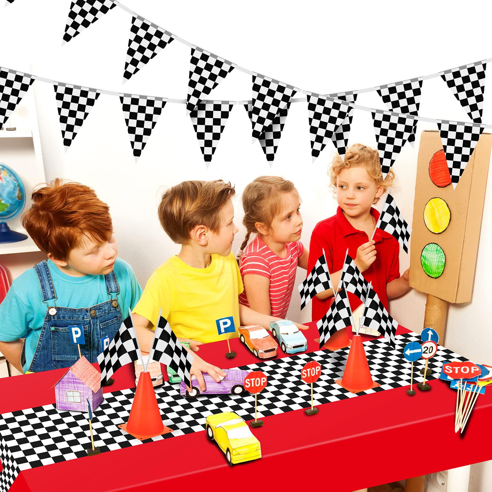 Irenare six piece table cover set suits banquets and picnics