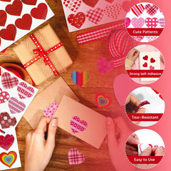 iRFKCIOW glitter hearts brighten party decor and gift wrapping