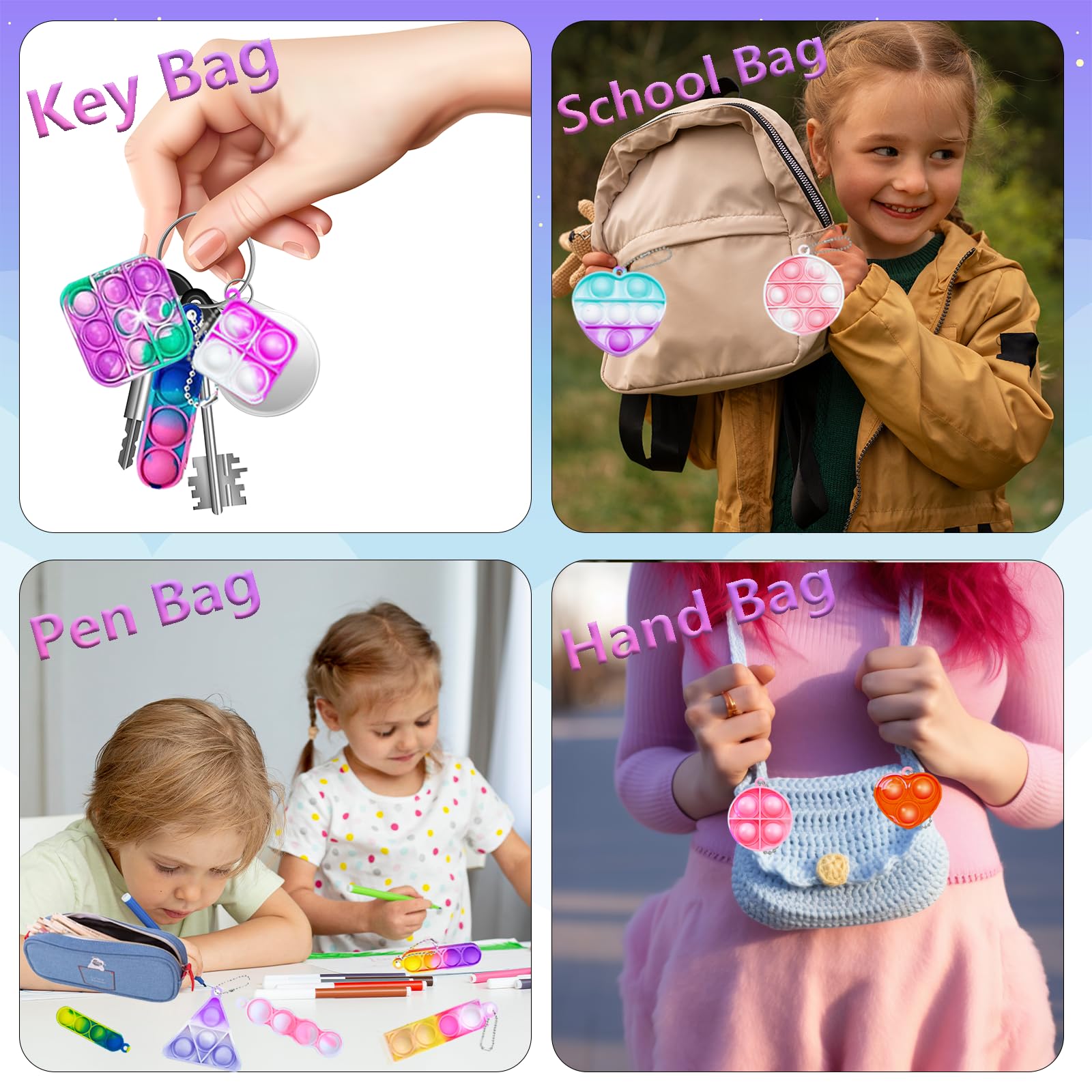 Irnushka stress-relief mini toys offer tactile relief on the go.