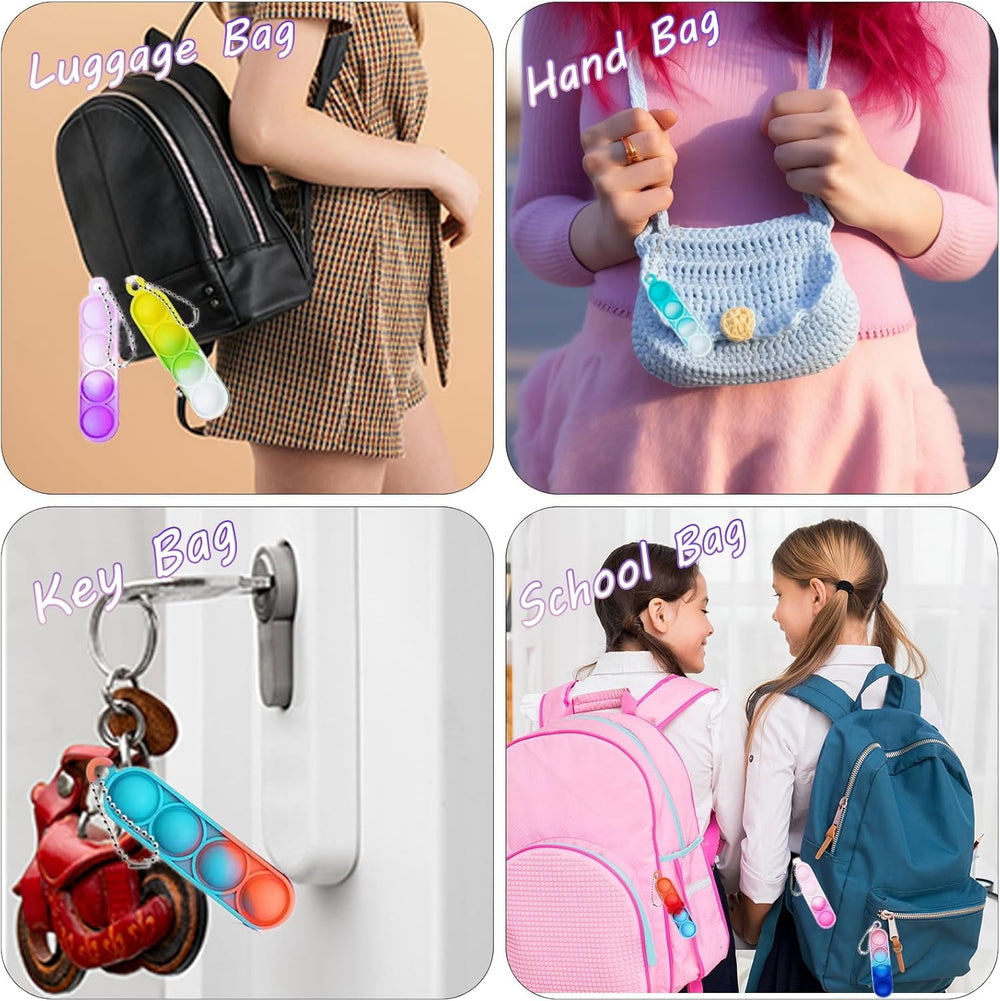 Irnushka portable pop keychain for kids and adults