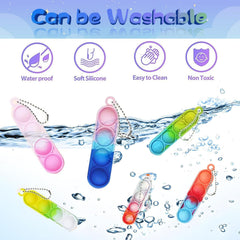 Irnushka waterproof silicone pop toy for everyday carry and play