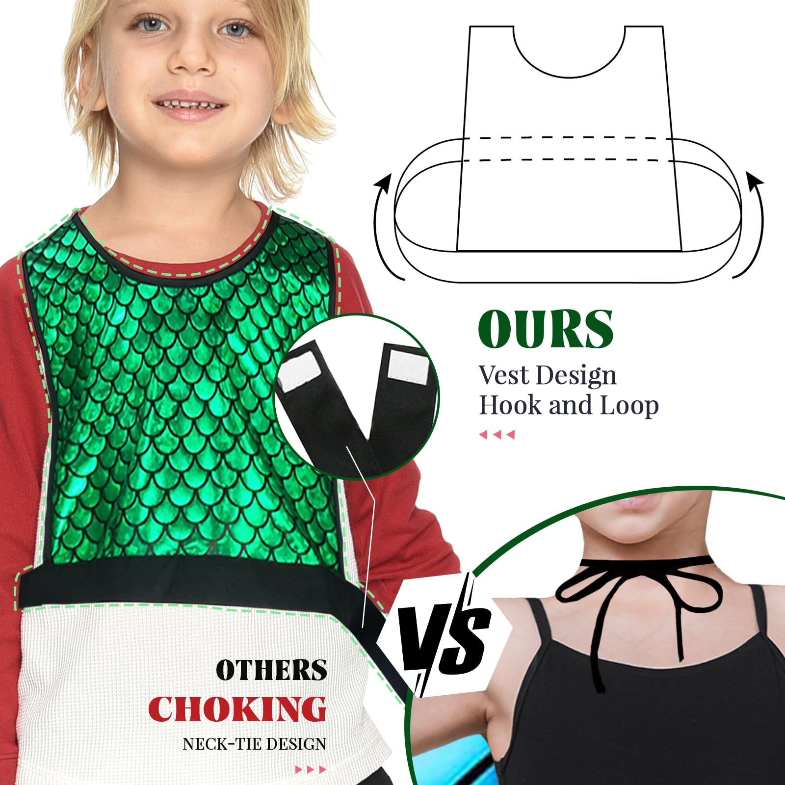 IROLEHOME dress-up set ready for parties, holidays, and classroom play