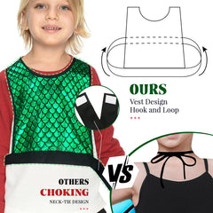IROLEHOME dress-up set ready for parties, holidays, and classroom play