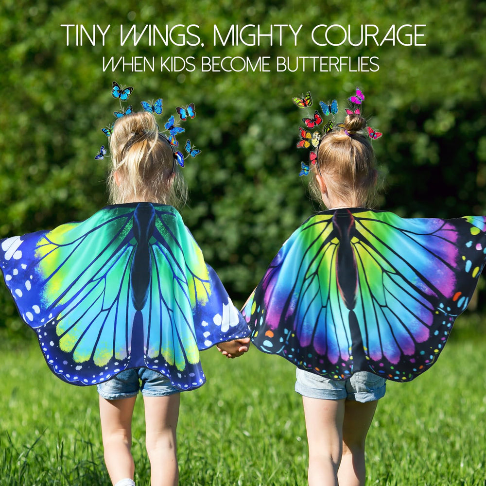 irolewin adult butterfly wings enable intergenerational, shared dress-up fun.