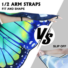 irolewin one-piece wings reduce tangles and tripping during pretend play.