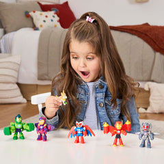 Iron Man 3-inch figure with poseable joints for dynamic action