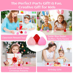 ISEN strawberry close-up demonstrates soft silicone texture for calming fidget use