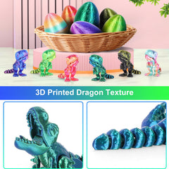 ISFOFO multicolor dragon egg adds vibrant desk decor and fun.