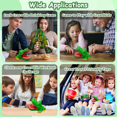 iShyan crocodile teeth toy kids playing promotes family entertainment