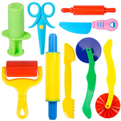 iShyan dough tool kit rolling pin in action supports kid-friendly shaping and rolling