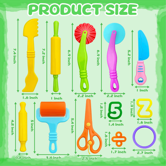 iShyan Dough Tools pizza cutter for quick, safe dough slicing during play