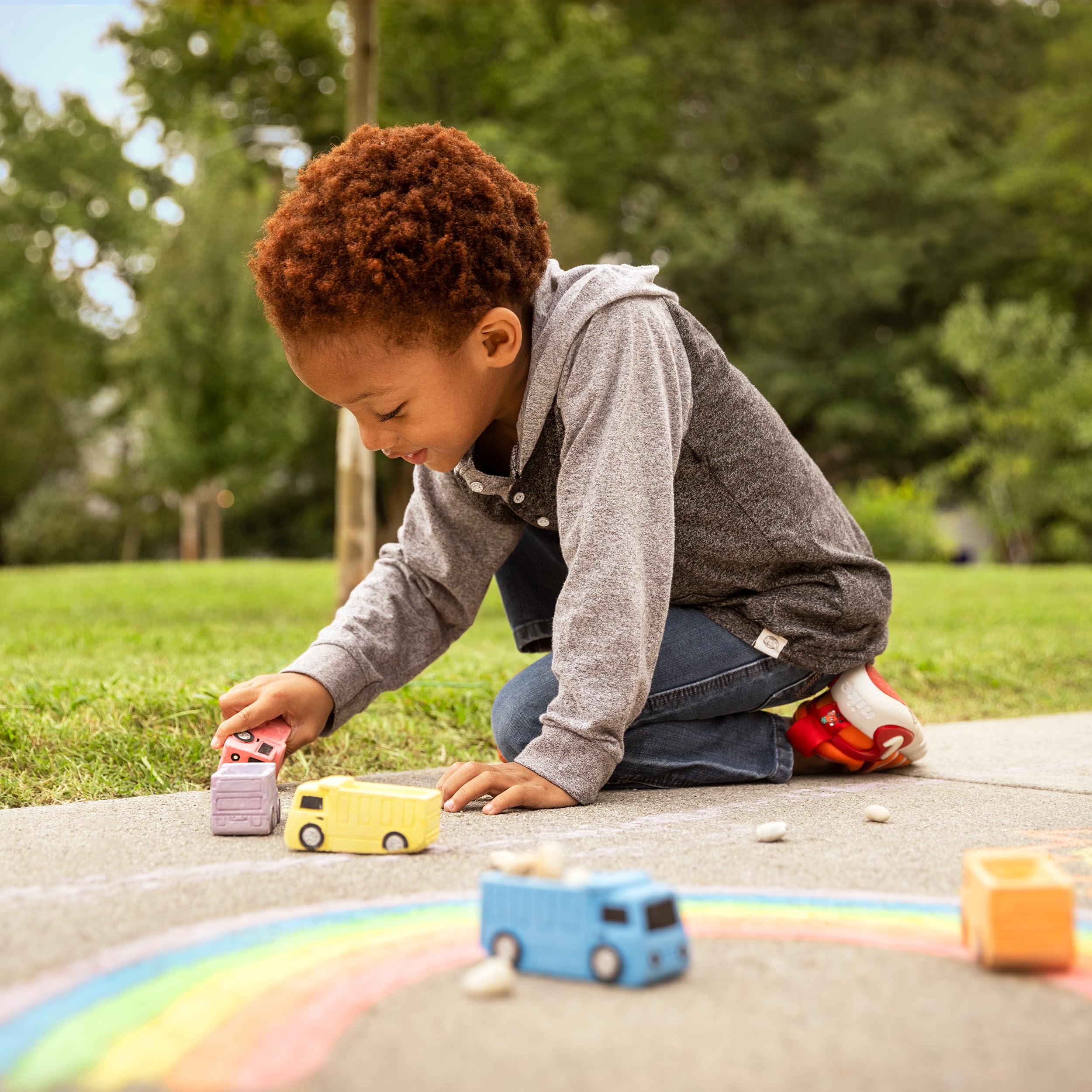Isle of Whimsy kids enjoy indoor or outdoor chalk play