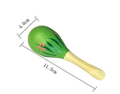 Islmlisa six-pack maracas support grasping and sensory exploration during play.