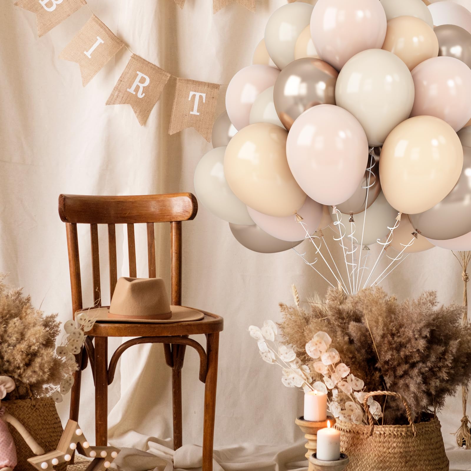 Isndare balloon ribbon kit for quick garland assembly