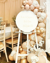 Isndare nude balloons creating cohesive color schemes for birthdays