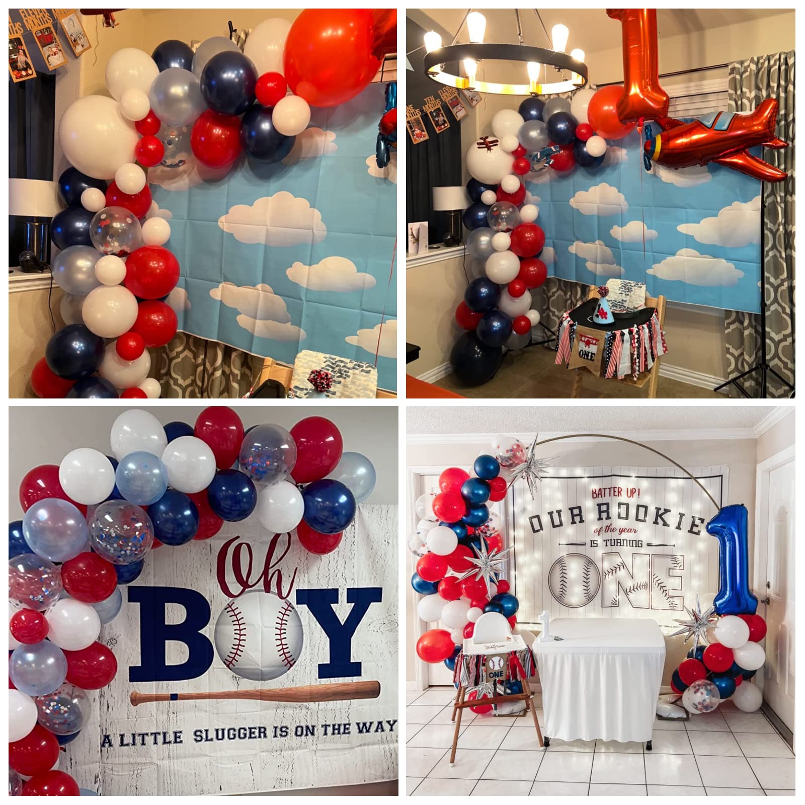 Isndare matte white balloons enhancing celebration visuals