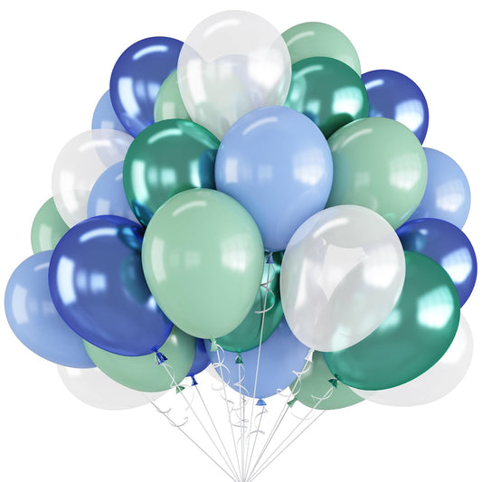 Isndare ocean-themed balloon set for sea-inspired party décor