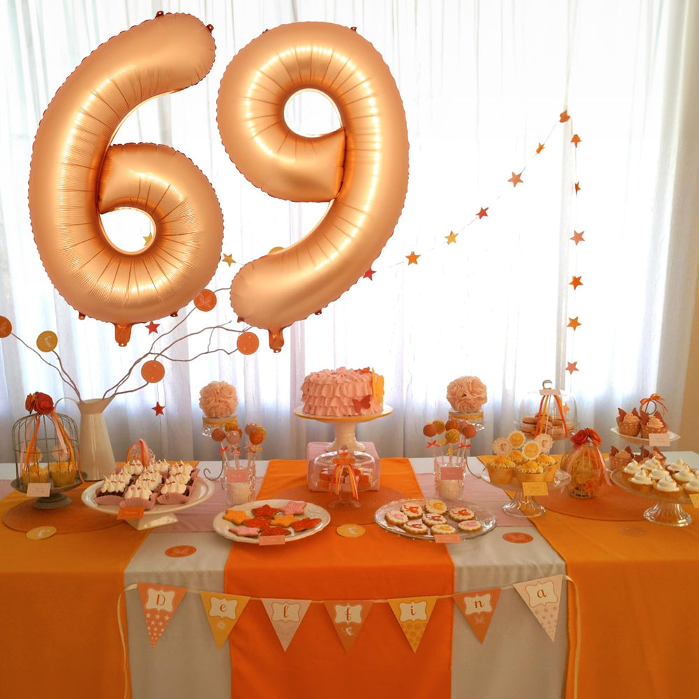 Isndare number balloon decor works indoors or outdoors for celebrations