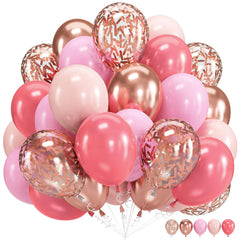 Isndare pink dusty-pink balloons for a chic arch garland; long-lasting latex.