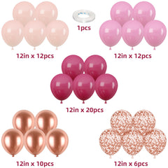Isndare pastel orange balloons add warm festive vibes for parties.