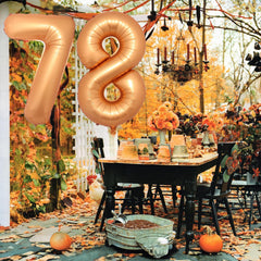 Isndare reusable 40-inch number balloon makes party reuse possible
