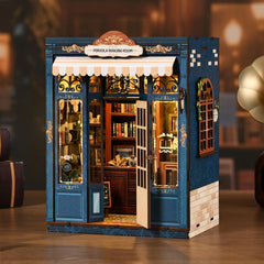 ISSEVE Book Nook Kit color guide helps accurate assembly and enjoyment