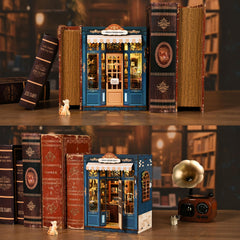 ISSEVE Book Nook Kit dollhouse decoration adds character to any room