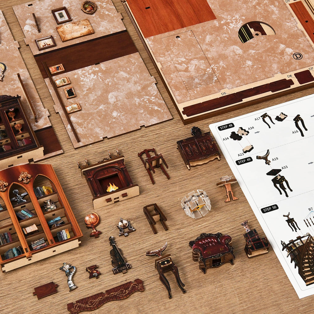 ISSEVE Book Nook Kit gift-ready decoration for book lovers.