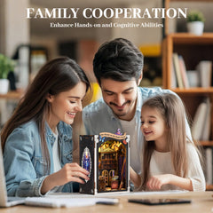 ISSEVE Book Nook Kit miniatures invite personalization and play