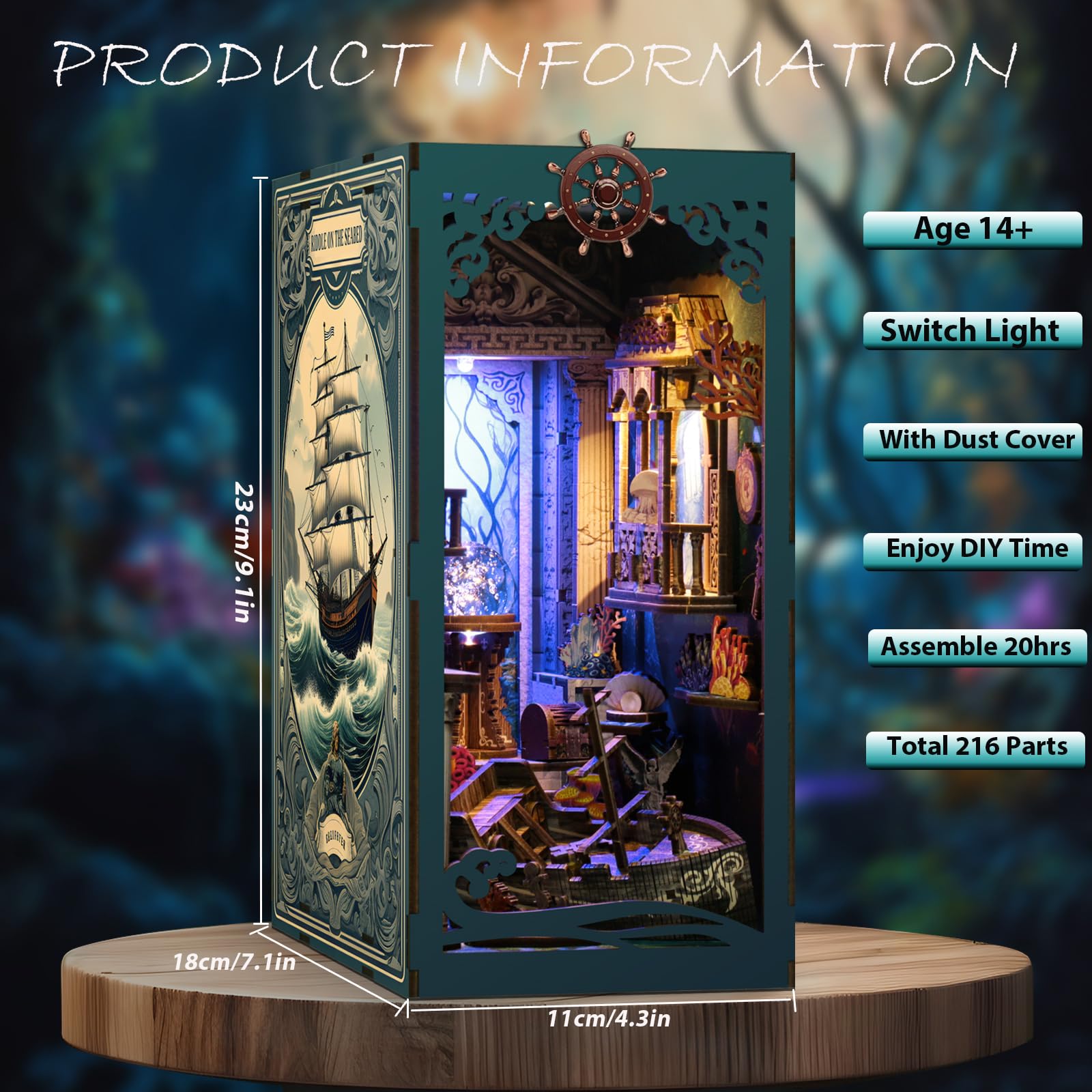 ISSEVE Sea Maze assembly kit includes all components for build.