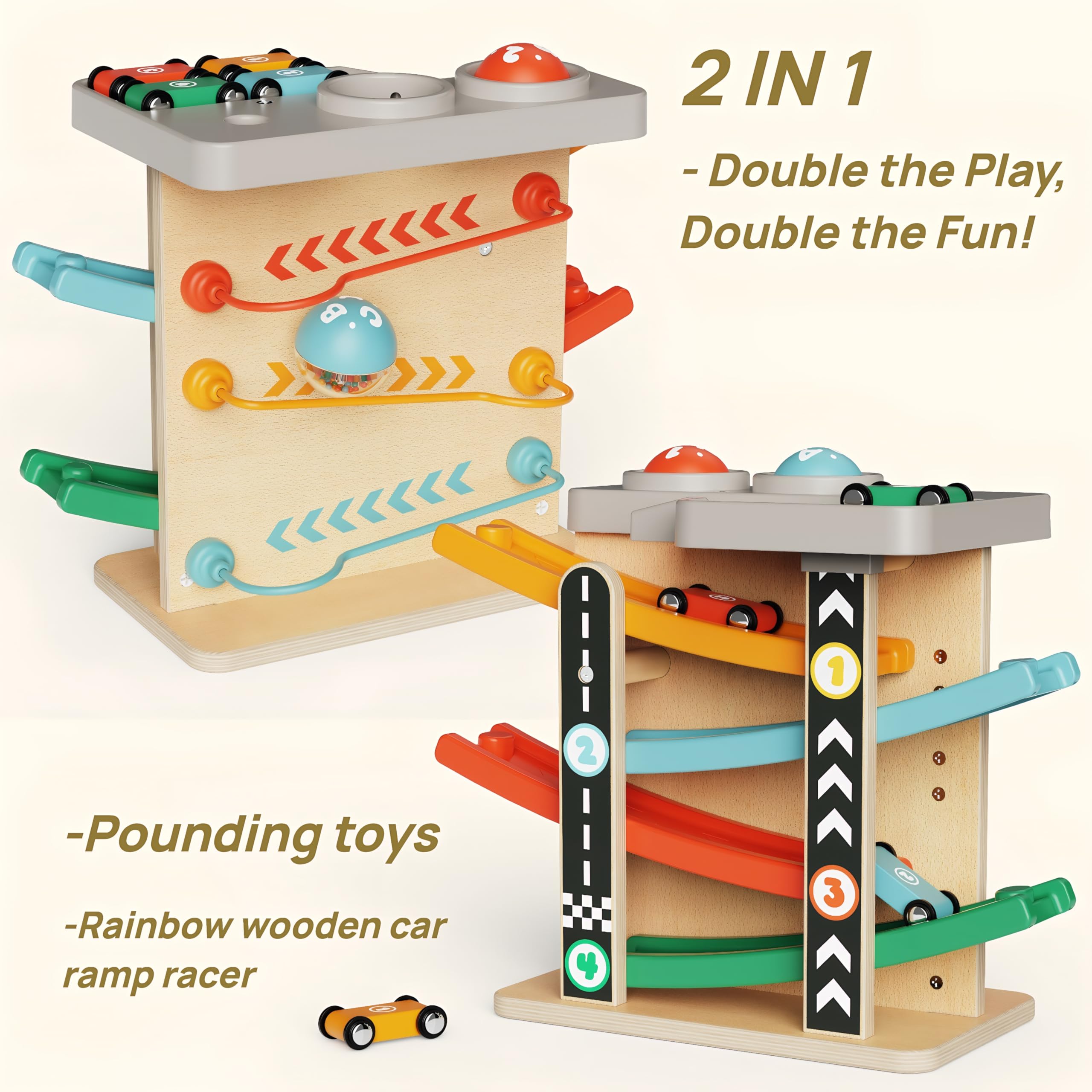 ITAINQ sturdy construction endures energetic toddler play sessions.