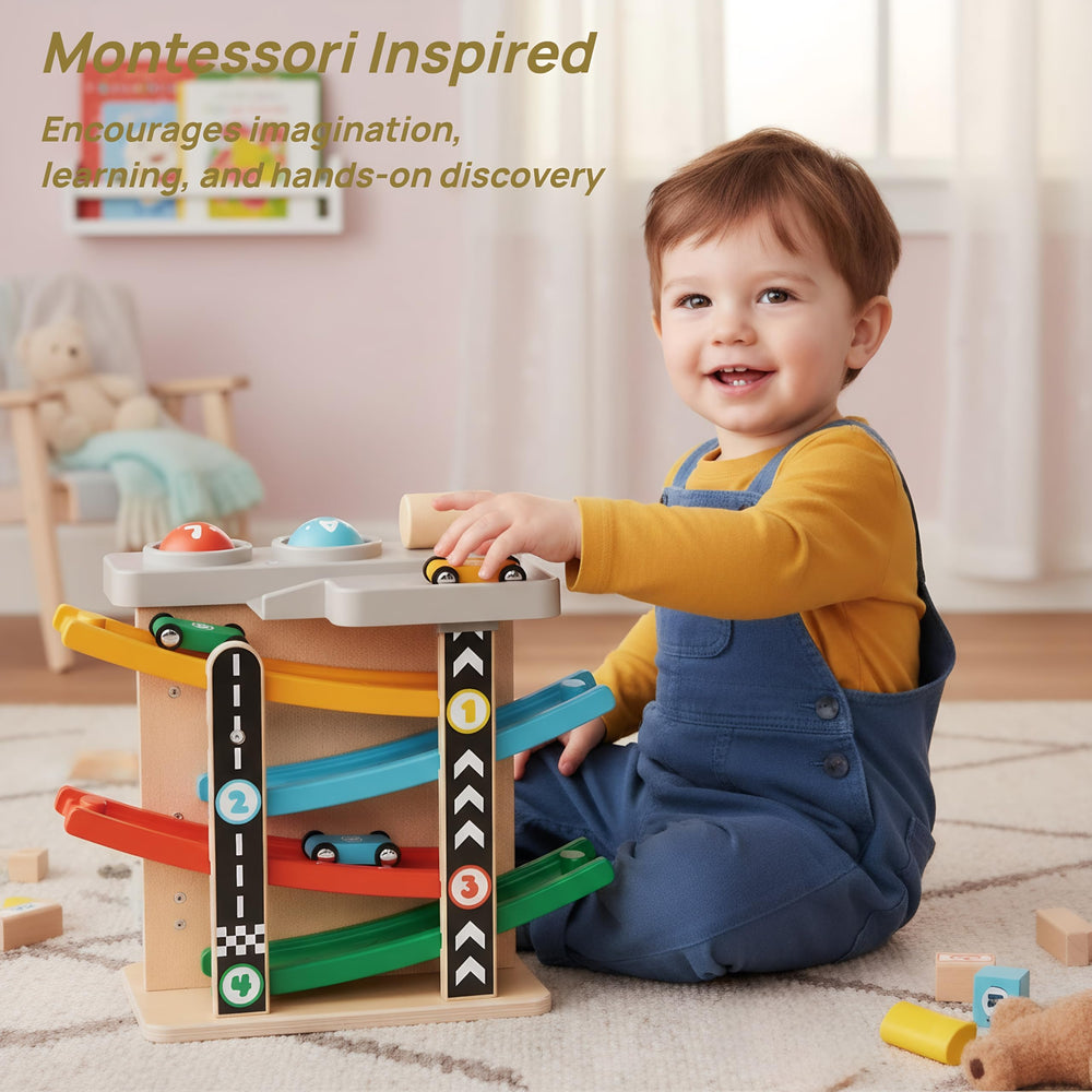 ITAINQ wooden Montessori toy with safe edges supports durable, engaging play.