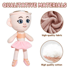 Italian Brainrot Plush side view showing cuddly size and cute design