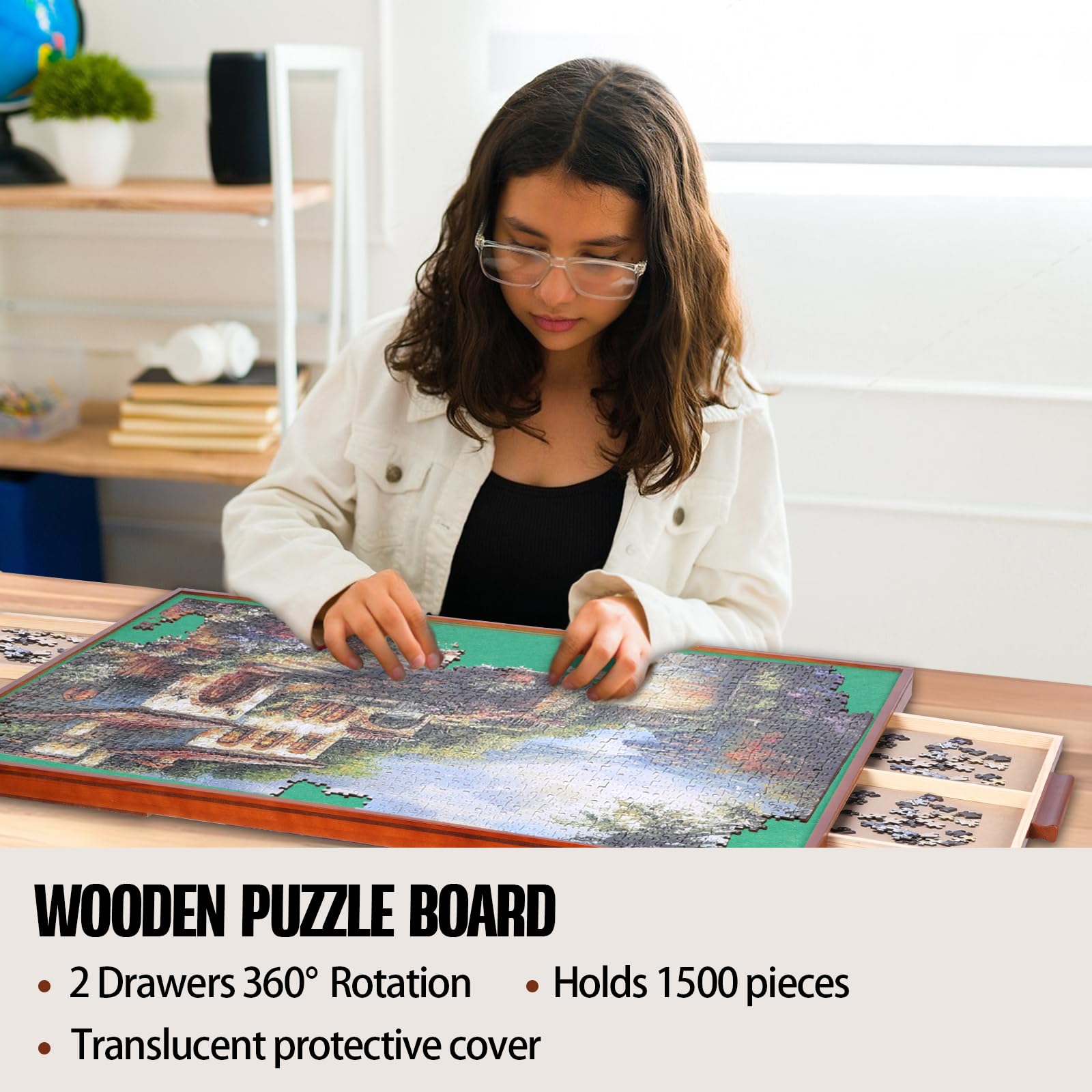 Great gift idea for puzzle lovers—practical and fun.