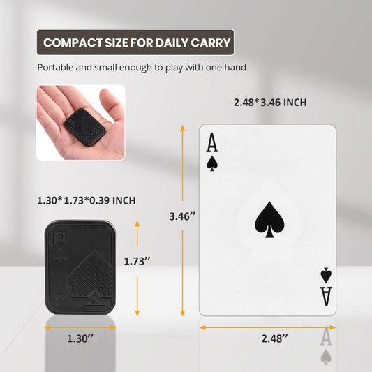 ITOKEY metal magnetic design enables smooth one-handed operation and tactile feedback.