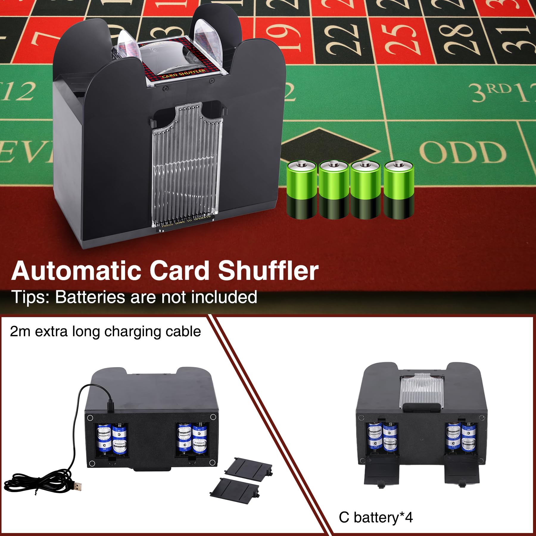 Itomte shuffler rugged durable design built to last through frequent use