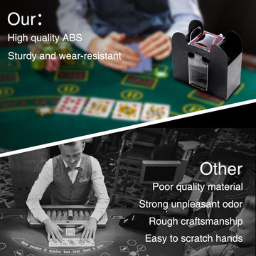 Itomte shuffler compact home-use design fits any table