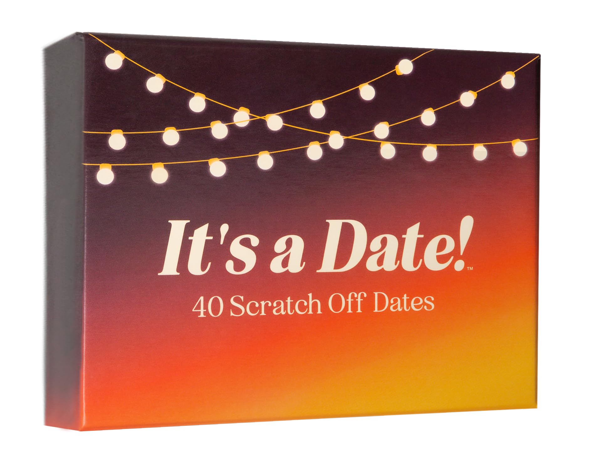 It's a Date! bigger design box enhances gift appeal for couples.