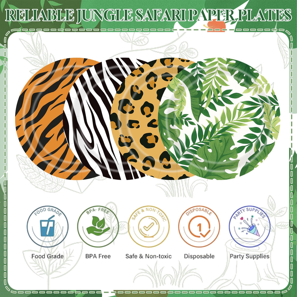 ITTEBISS tiger-print plate brings vibrant jungle energy to celebrations