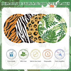 ITTEBISS tiger-print plate brings vibrant jungle energy to celebrations
