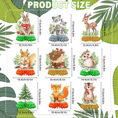 ITTEBISS woodland deer centerpiece enhances forest themed party tables