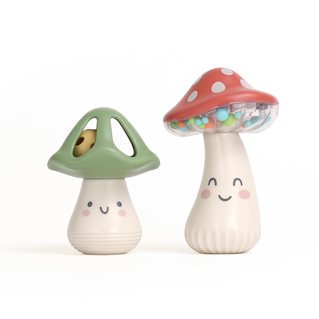 Itzy Ritzy mini maracas with colorful beads for engaging sensory play