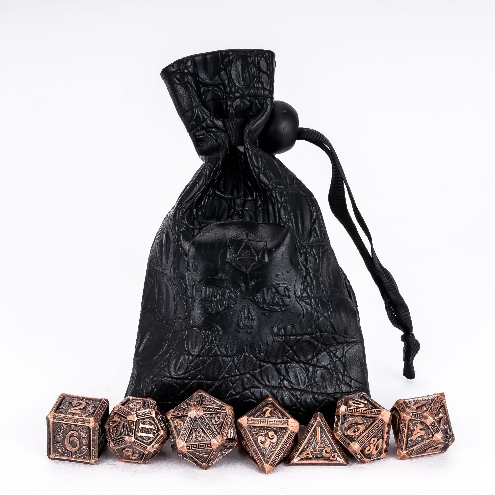 IUSTIDIE collector's dice for display and ongoing tabletop adventures.