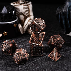 IUSTIDIE gift-ready dice set for birthdays and gaming enthusiasts.