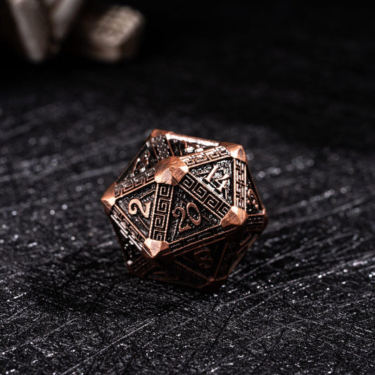 IUSTIDIE zinc alloy dice highlight durable metal construction for long sessions.